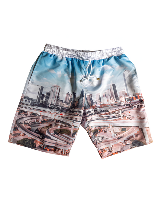 Dallas, TX Skyline Shorts