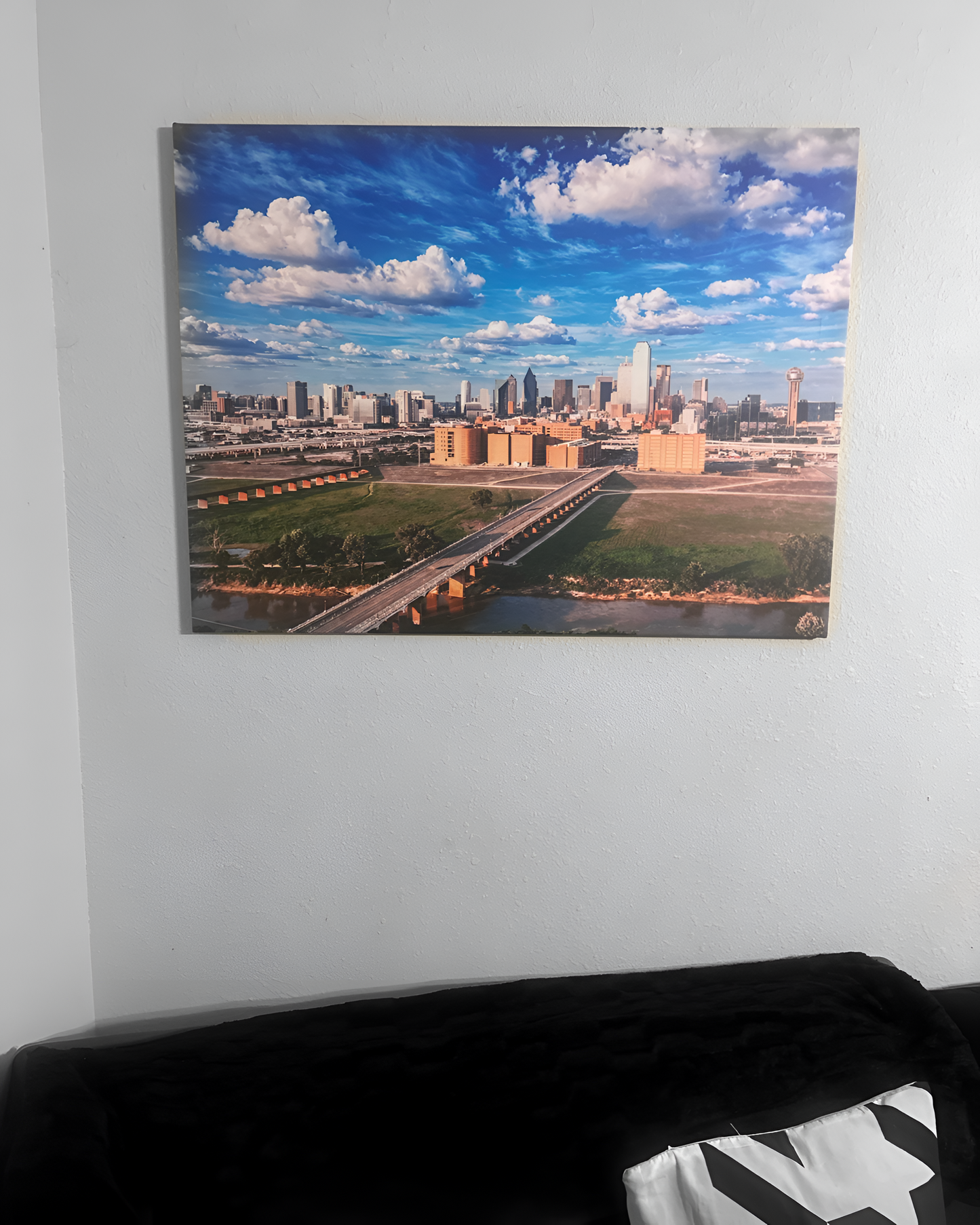 Dallas, Tx Skyline - Canvas Print size 30x40 inches