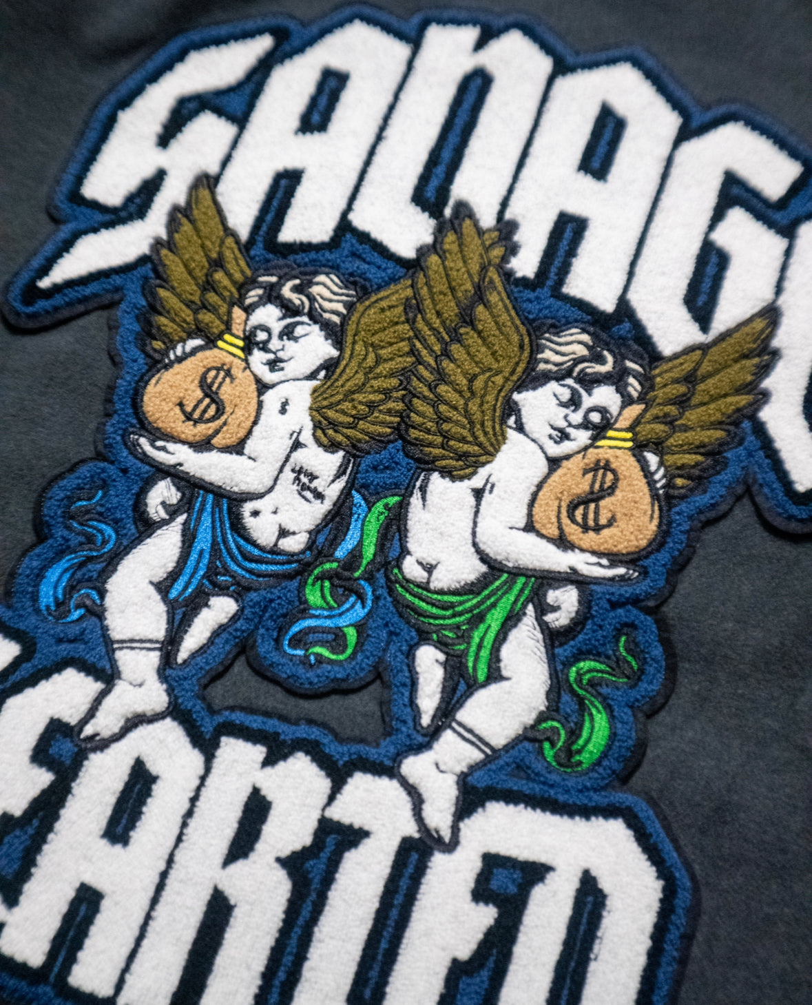 Loyal to the bag Varsity Jacket