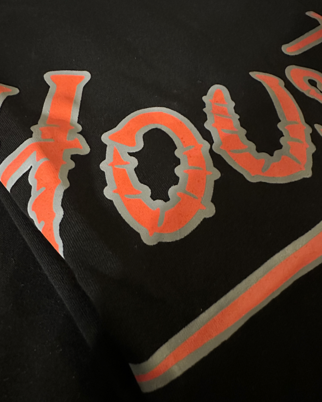 Houston Premium Shirt Black, Gray & Red