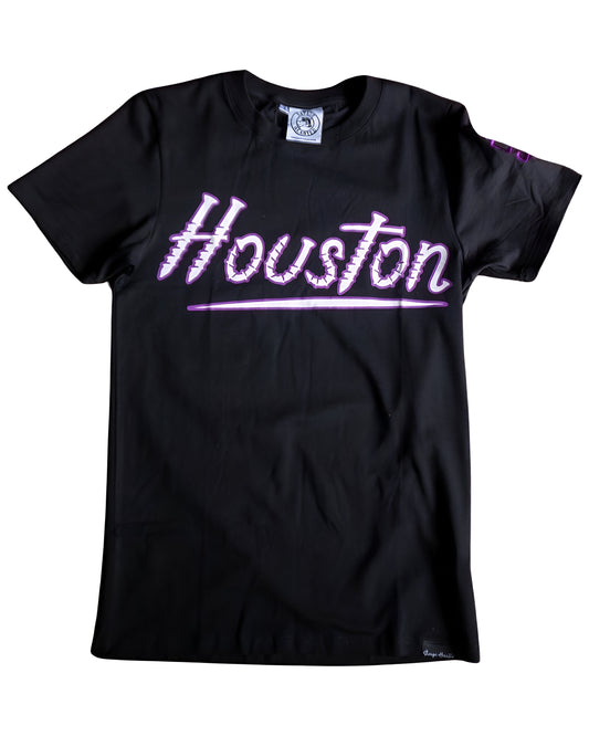 Houston screws Premium Shirt Black & Purple – Glow in the Dark