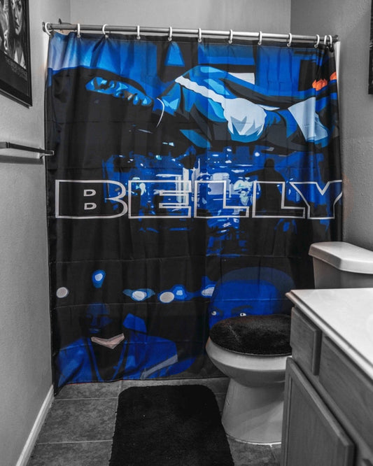 Belly Shower Curtain