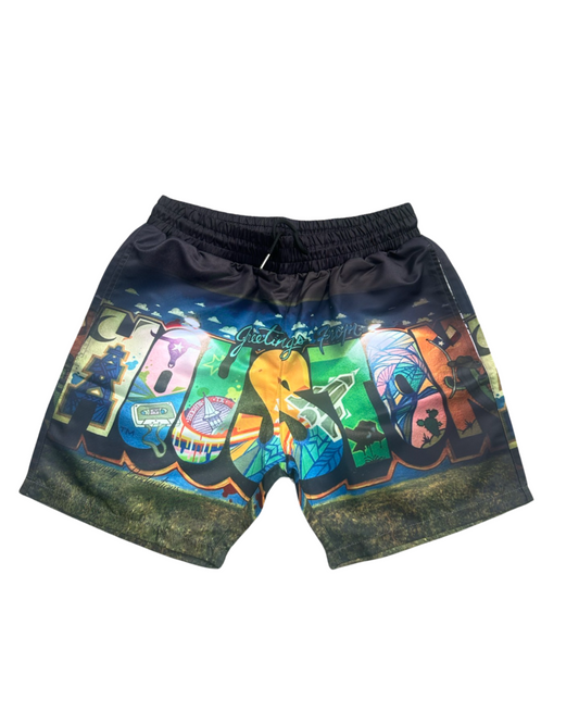 Houston Graffiti shorts