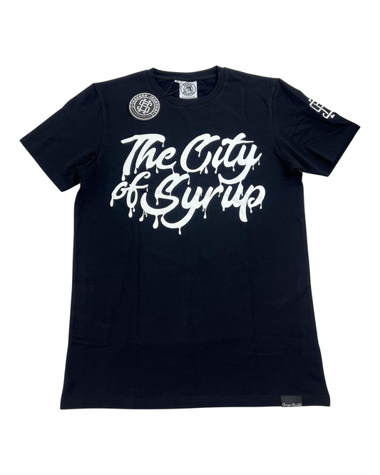 City of syrup Glow in the dark black
