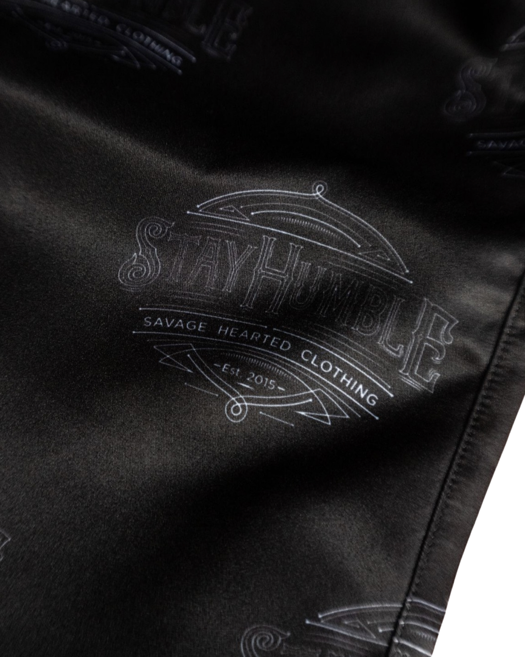 Stay Humble Shorts Black & White