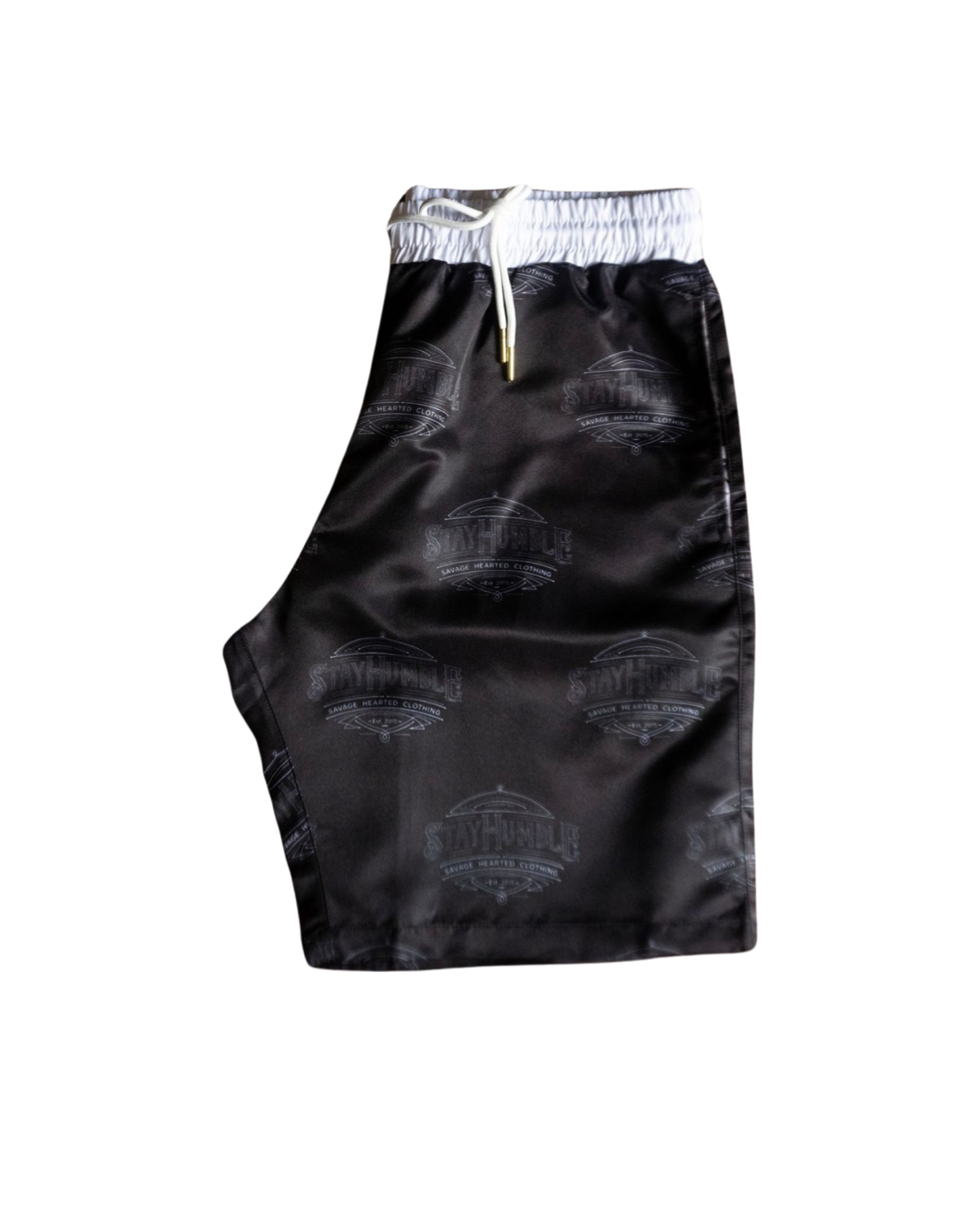 Stay Humble Shorts Black & White