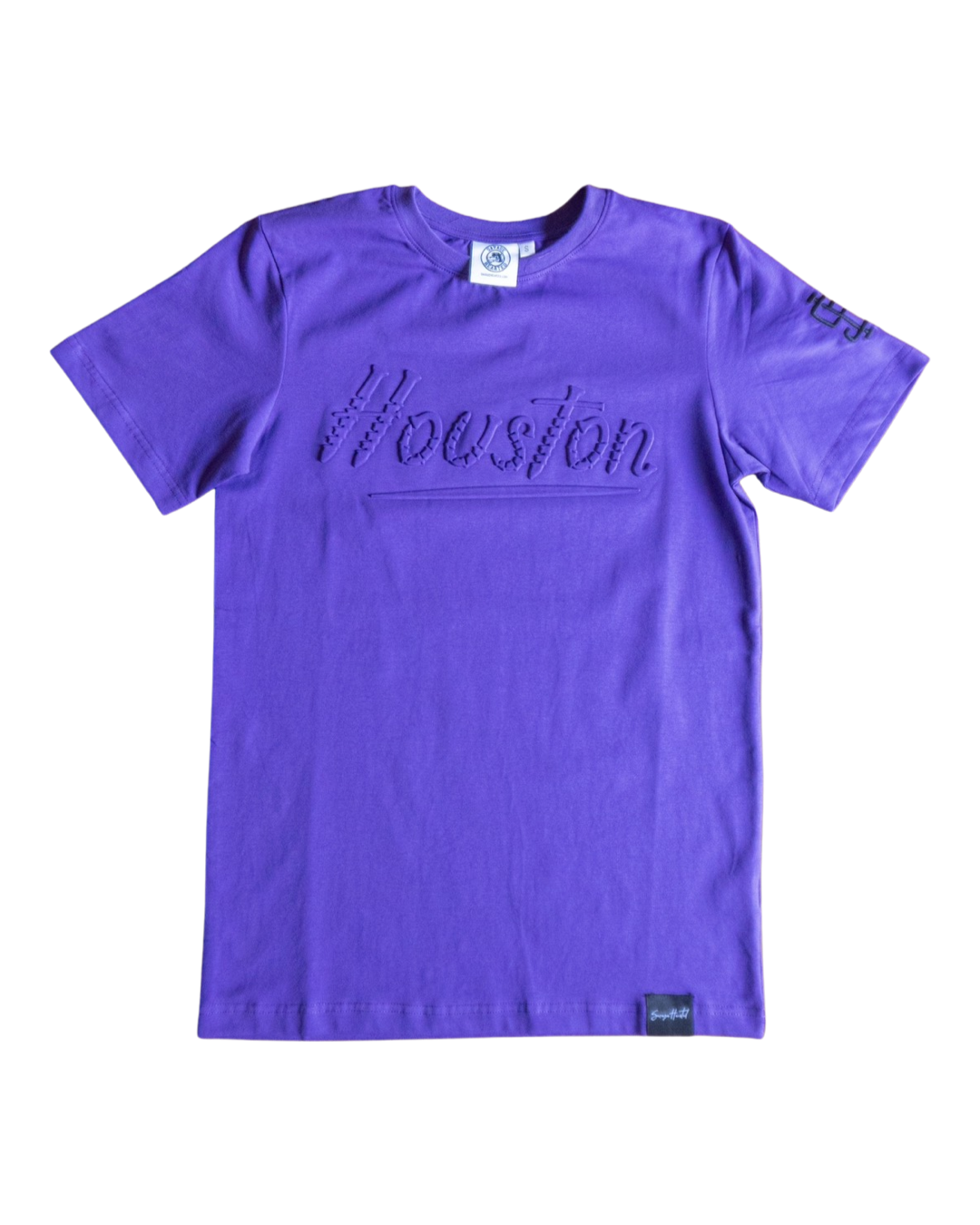Houston Purple Embossed premium Shirt