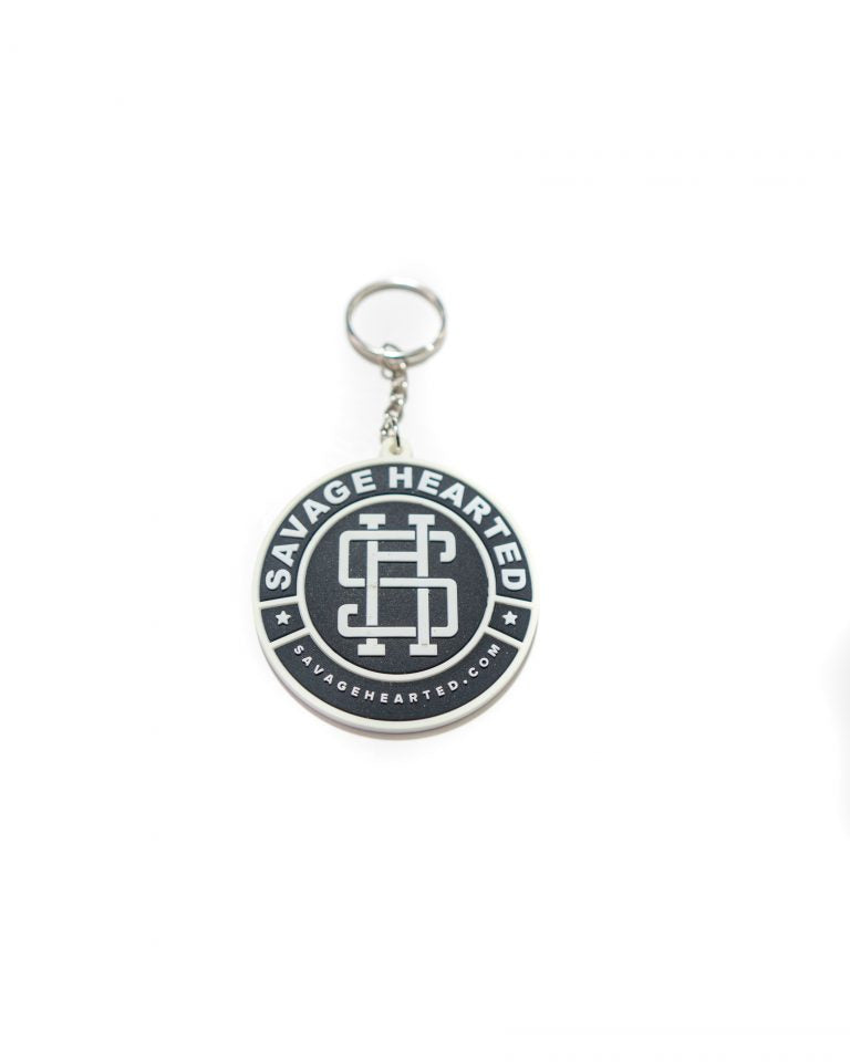 Glow in the Dark Logo Keychain