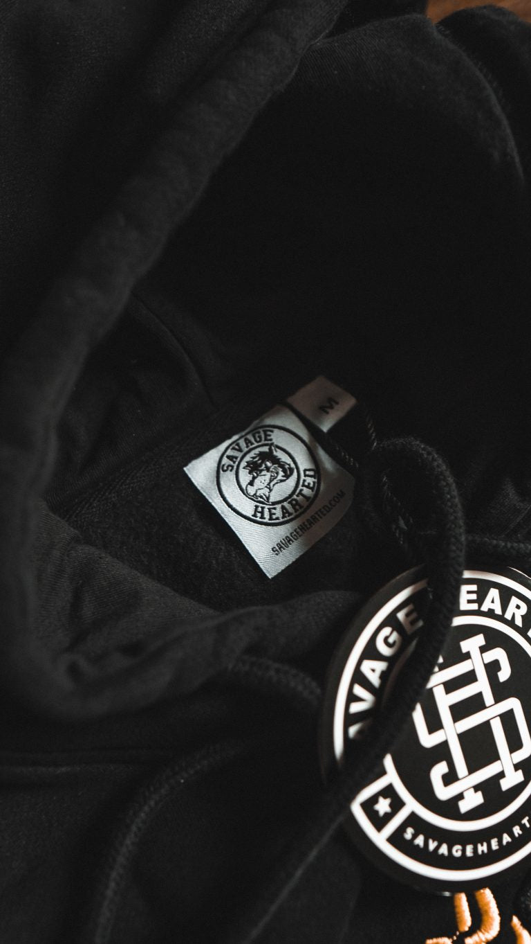 Embroidered Lion – Hoodie