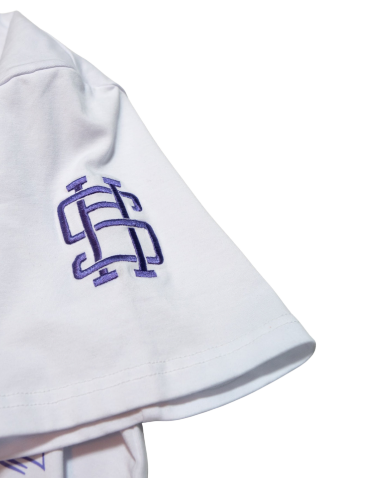 Stay humble Premium Shirt White & Blue