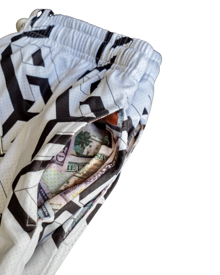 Monogram SH Logo Mesh Shorts