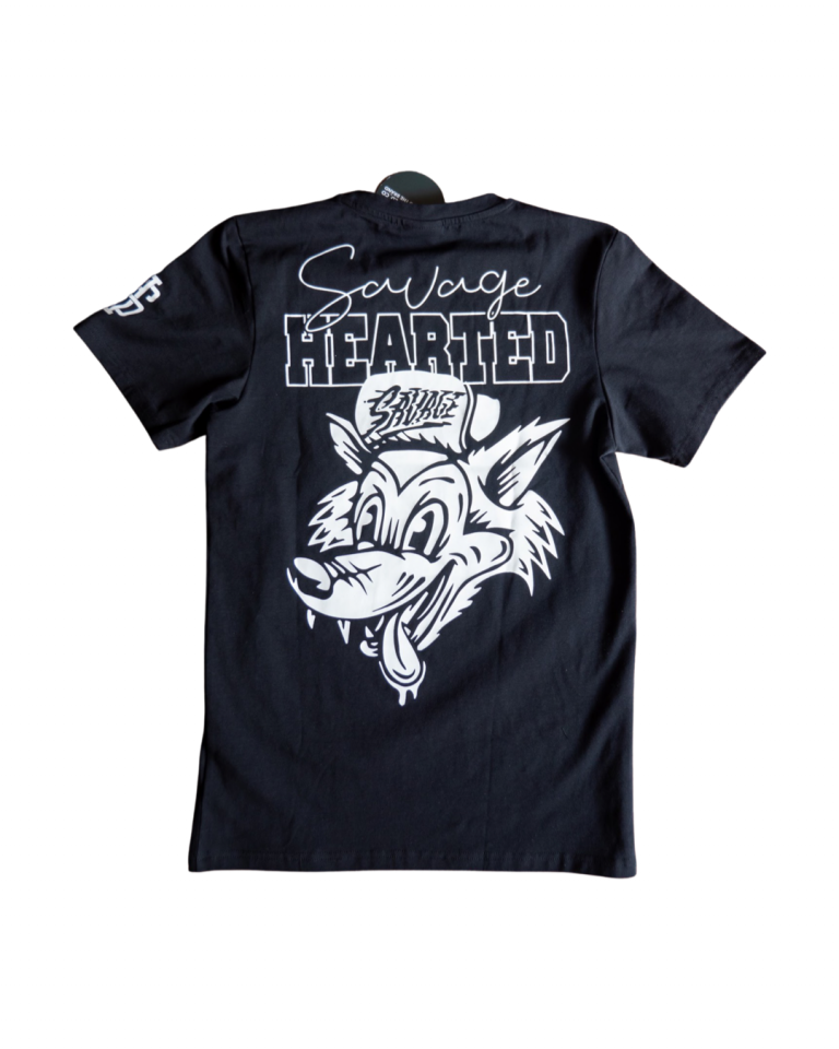 Savage Hearted – Glow in the Dark Premium Logo T Shirt