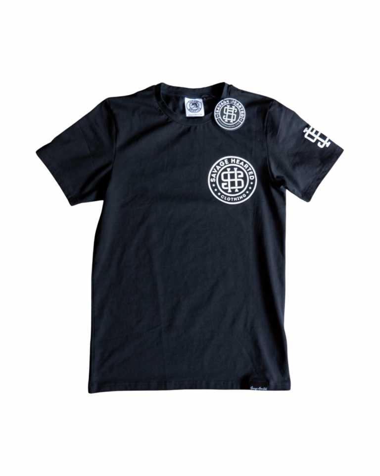 Savage Hearted – Glow in the Dark Premium Logo T Shirt