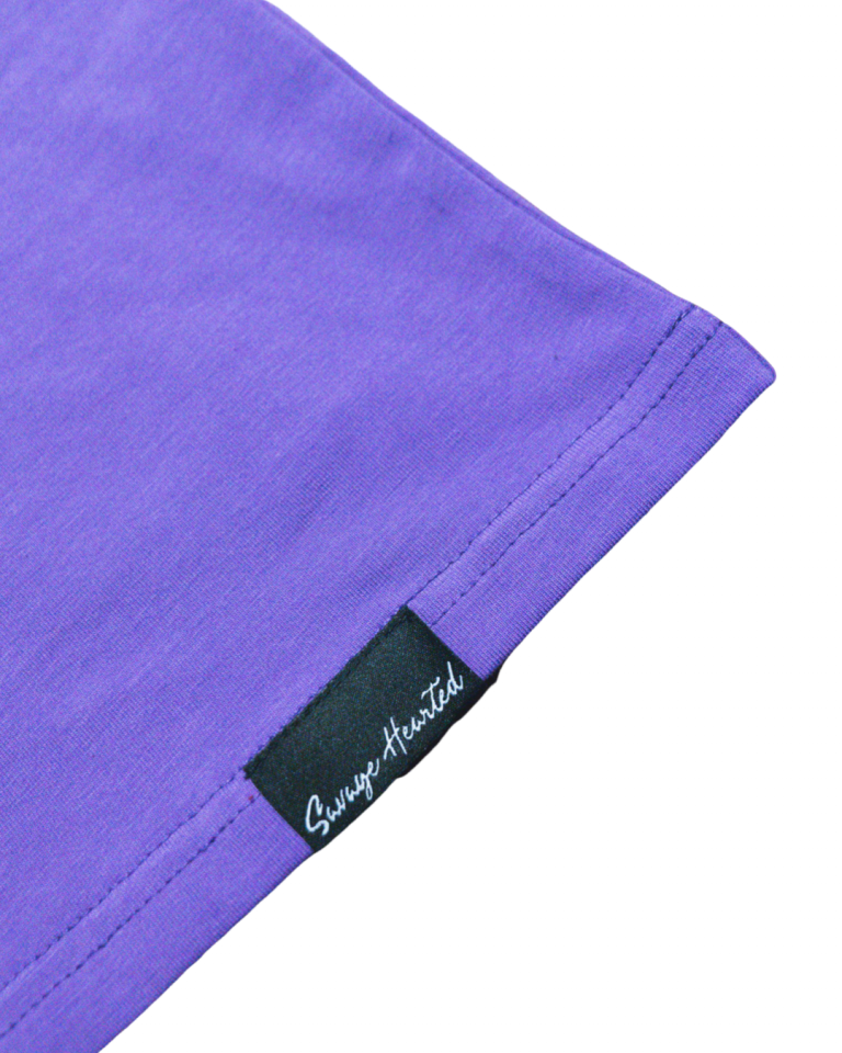 The Drip - Camisa premium que brilla en la oscuridad (púrpura)