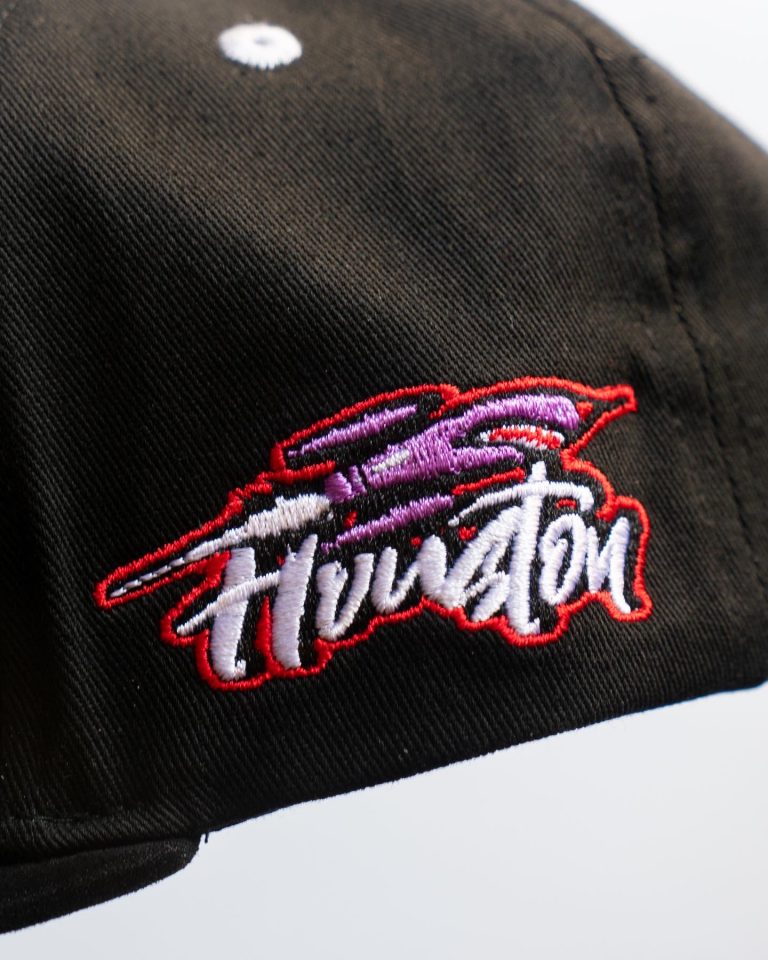 Houston Screw Black Snapback