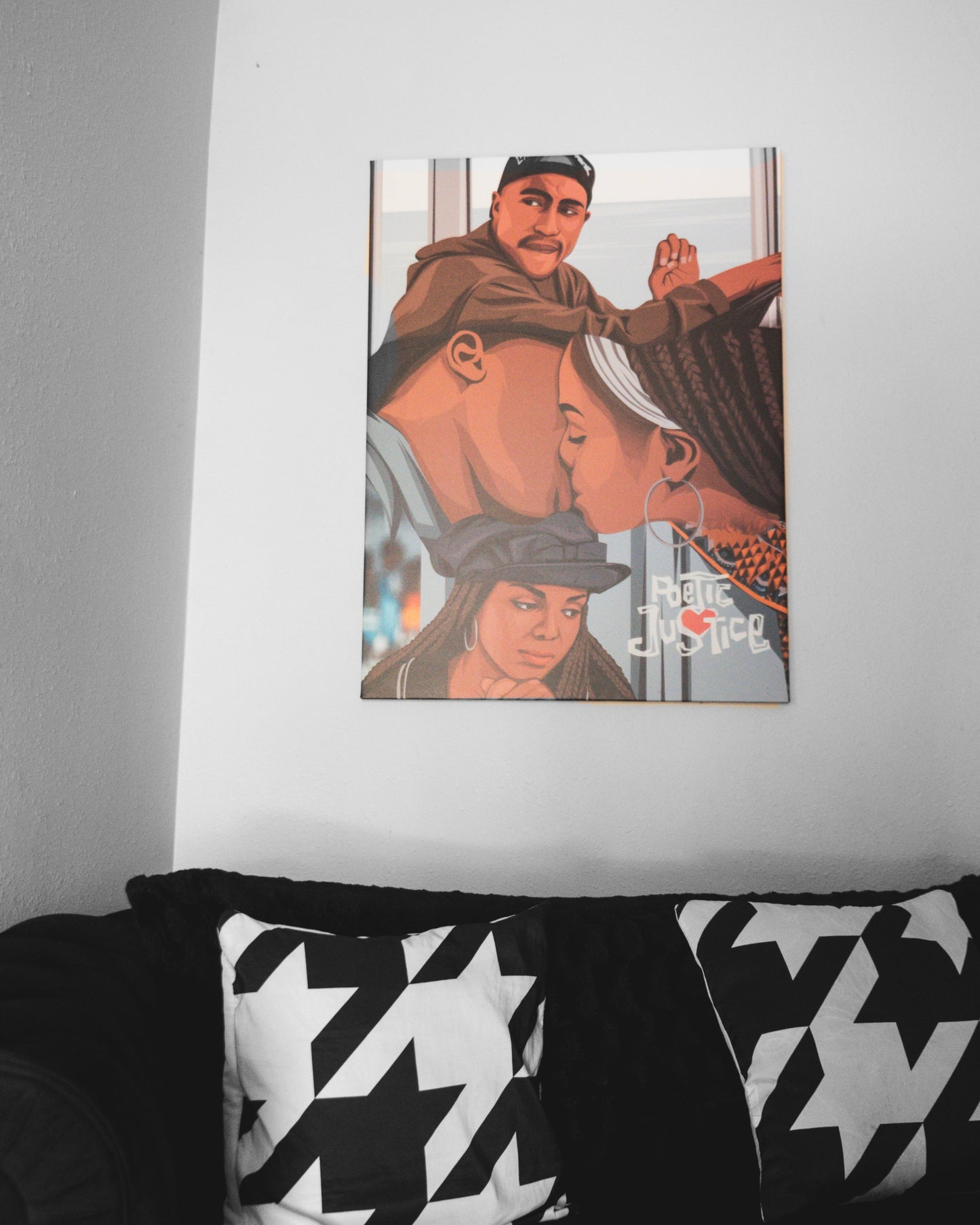 Poetic - Canvas Print size 40x30 inches