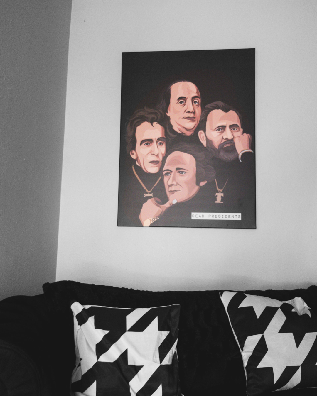 Dead Pres - Canvas Print size 40x30 inches