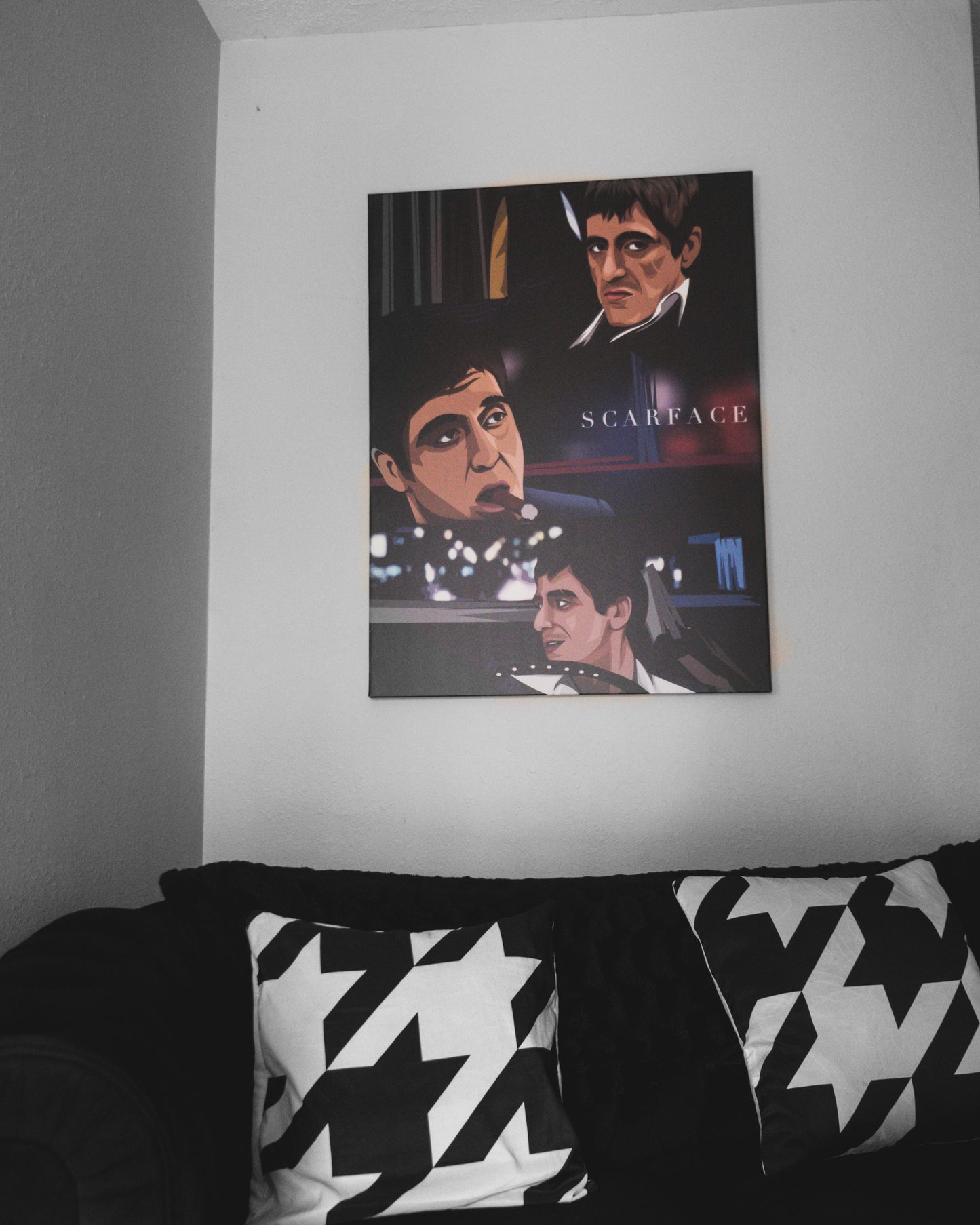 Scarface - Canvas Print size 40x30 inches