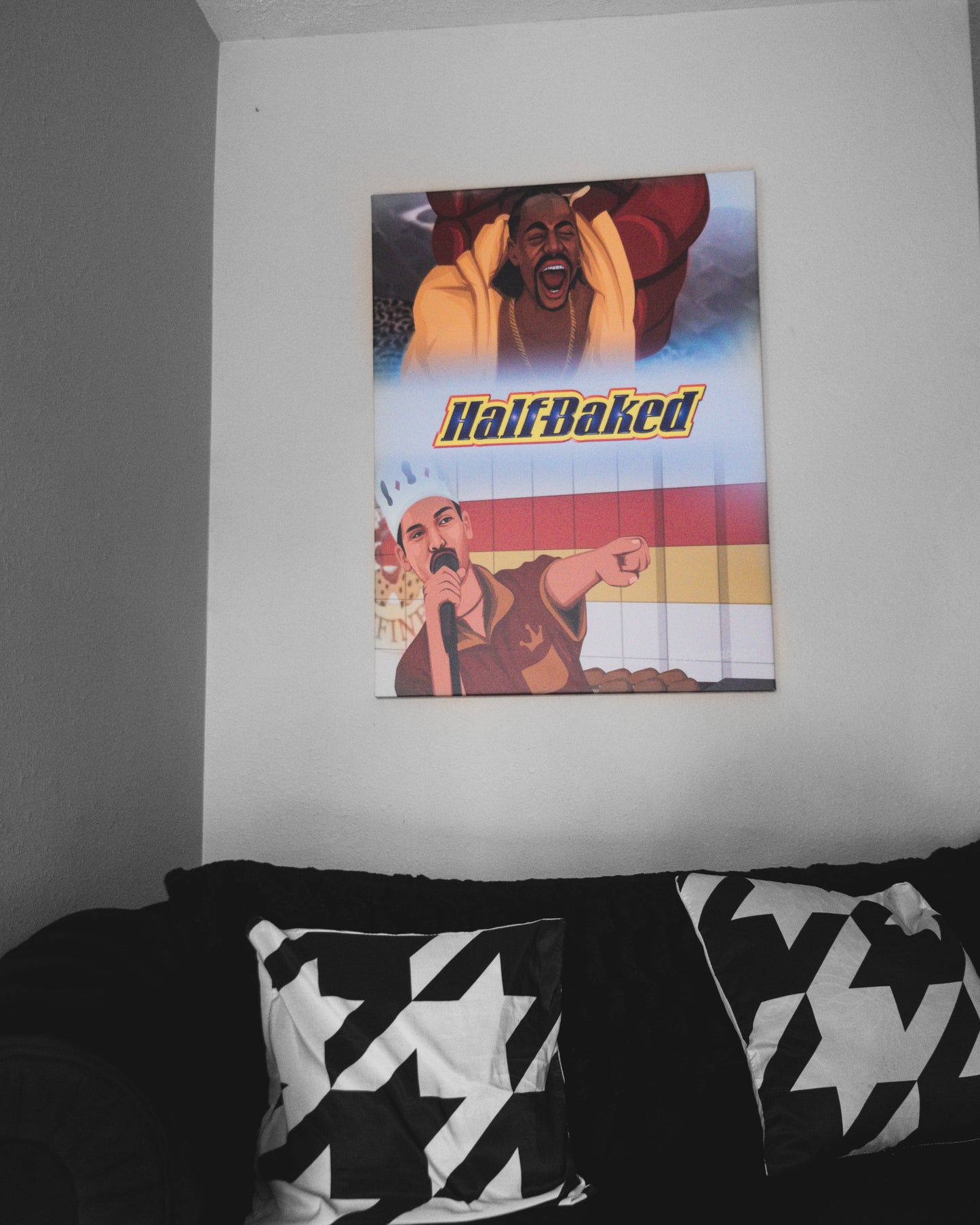 Half baked - Canvas Print size 40x30 inches