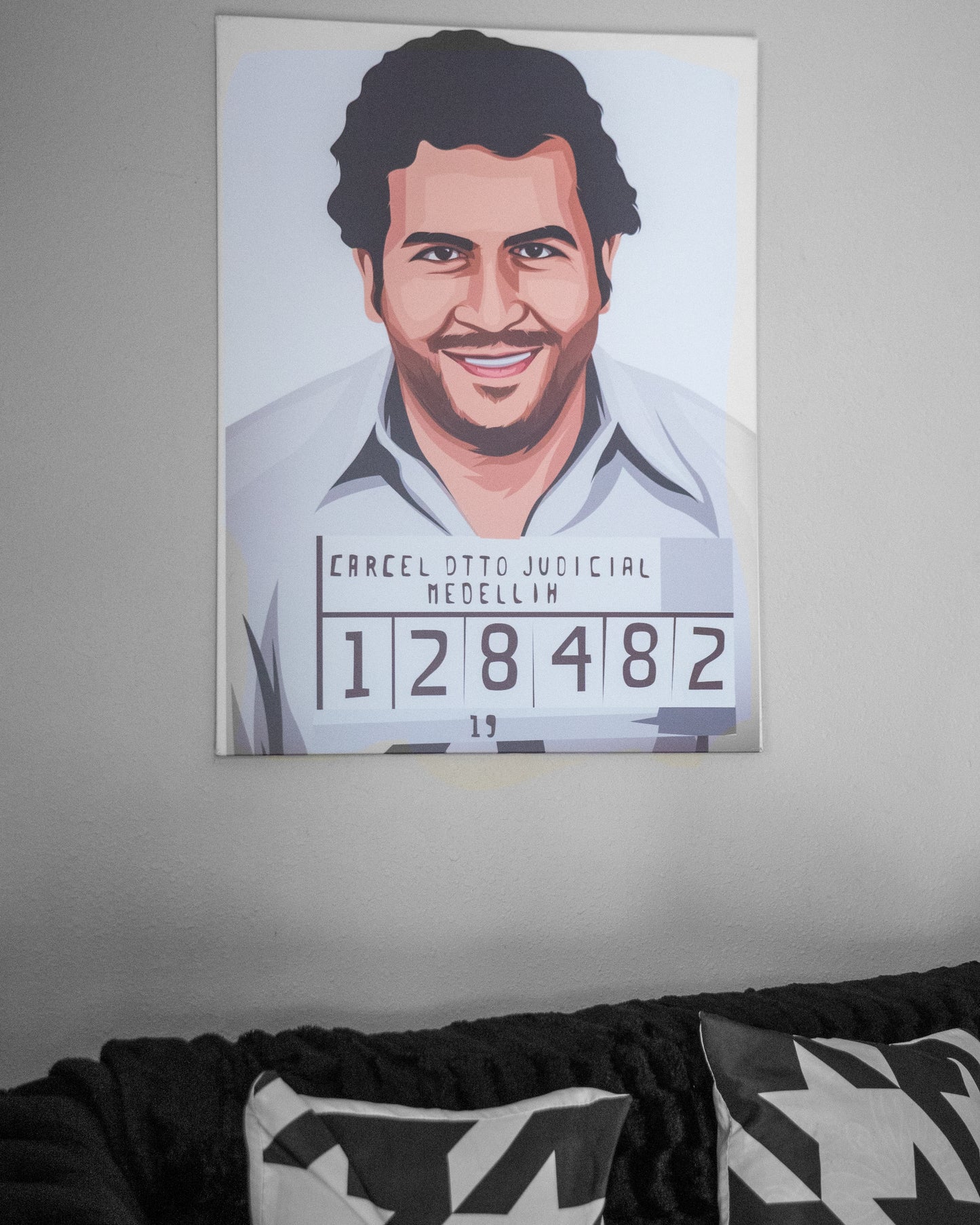 Escobar- Canvas Print size 40x30 inches