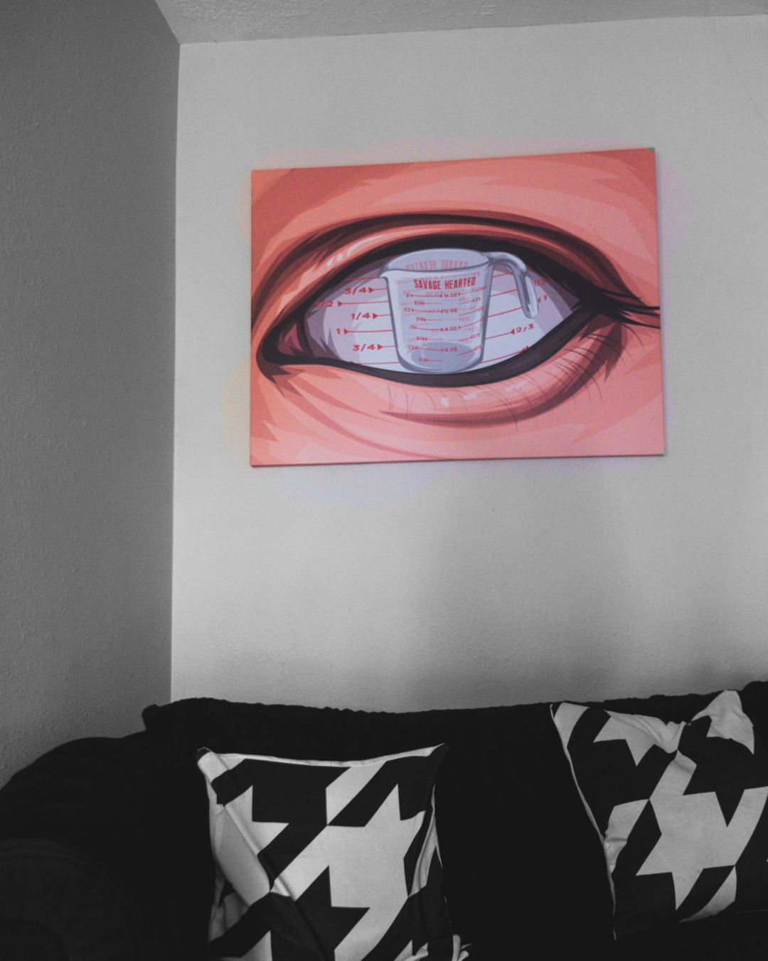 Visión Pyrex - Impresión en lienzo 40x30