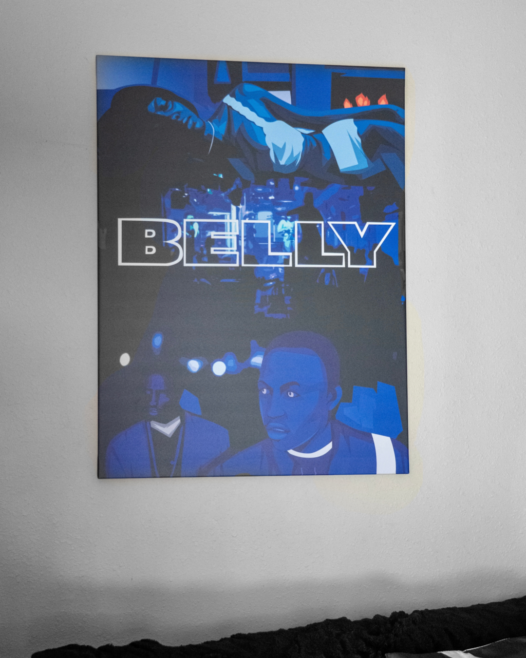 Belly - Canvas Print size 40x30 inches
