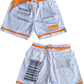 Too Fresh White- Premium Mesh Shorts double layer