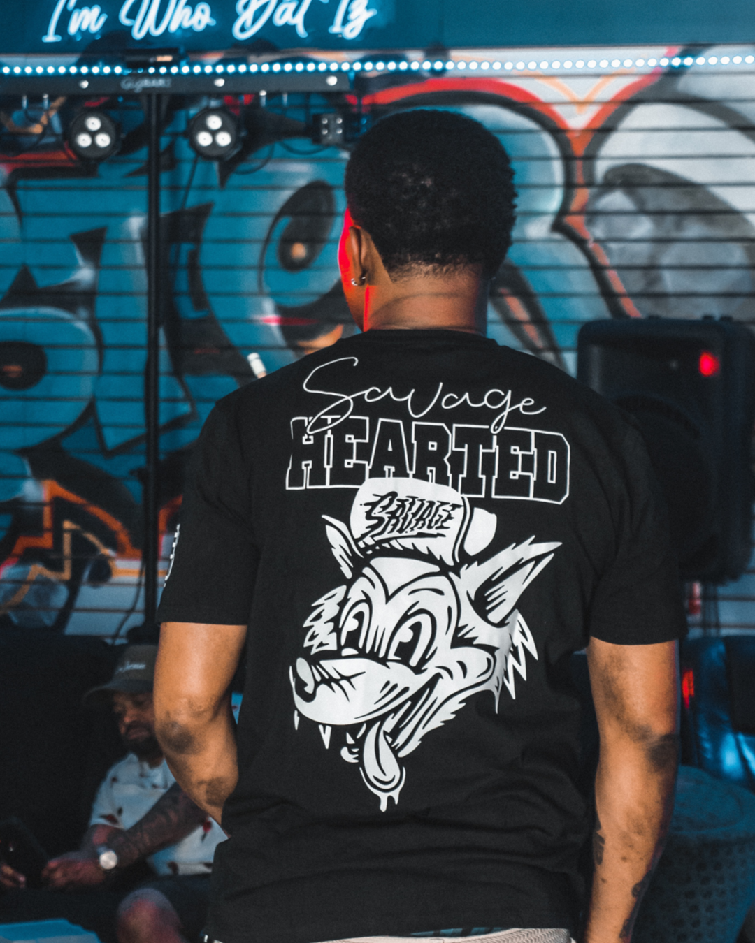 Savage Hearted – Glow in the Dark Premium Logo T Shirt