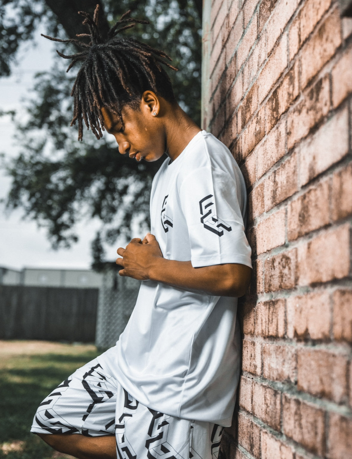 Monogram SH Logo light Mesh Shorts