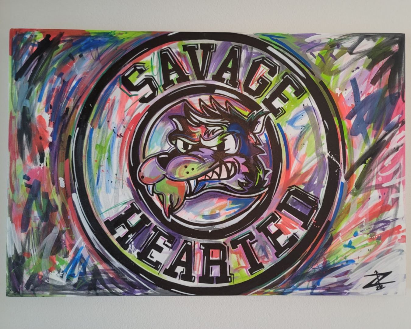 Canvas art Logo light Mesh Shorts