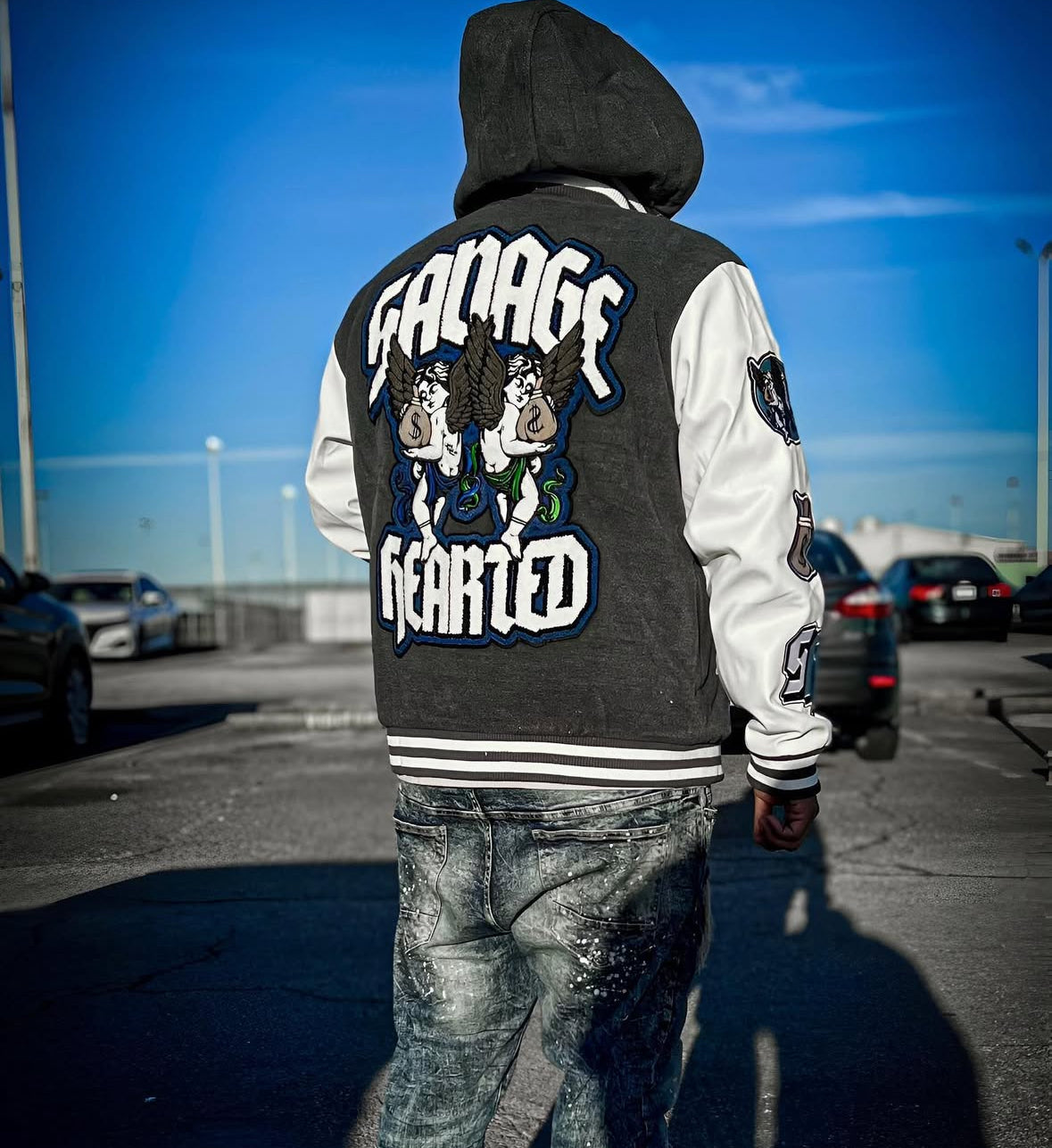 Loyal to the bag Varsity Jacket – Savage Hearted Clothing