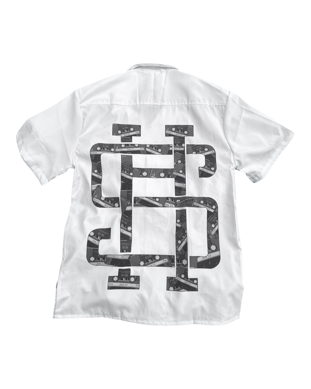 Dj screw Button up collard shirt with shorts
