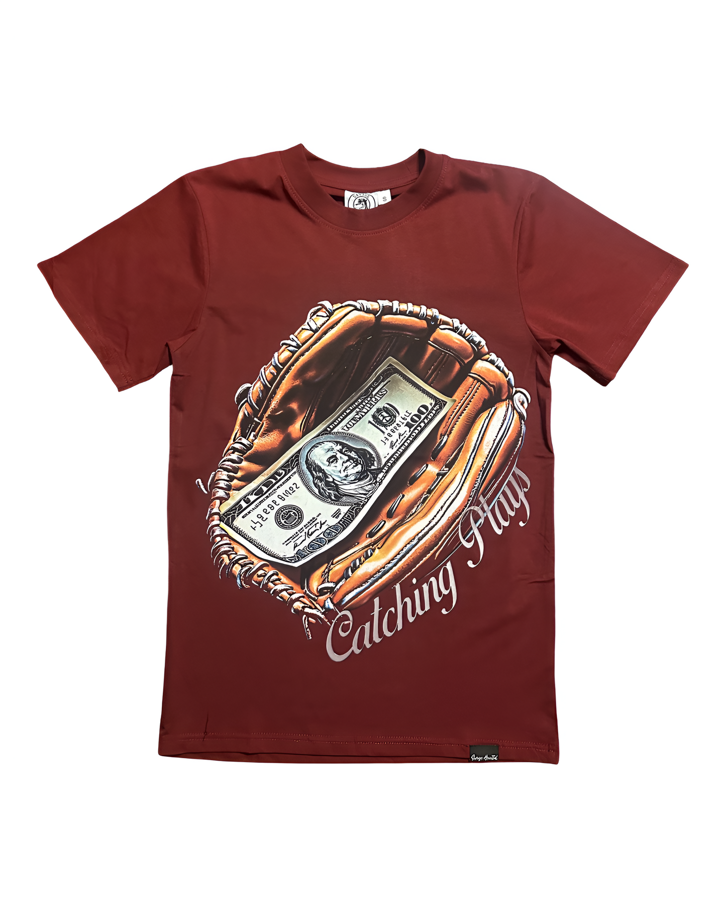 Catching plays premium shirt  (burgundy)