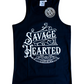 Savage Hearted Tank Top -Glow in the Dark