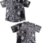 Paisley Black & white Button up shirt