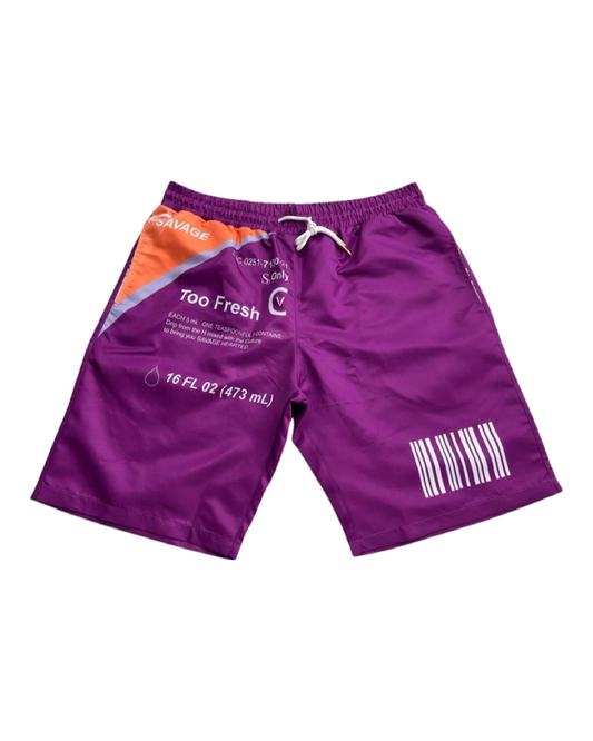 Too Fresh Shorts Purple