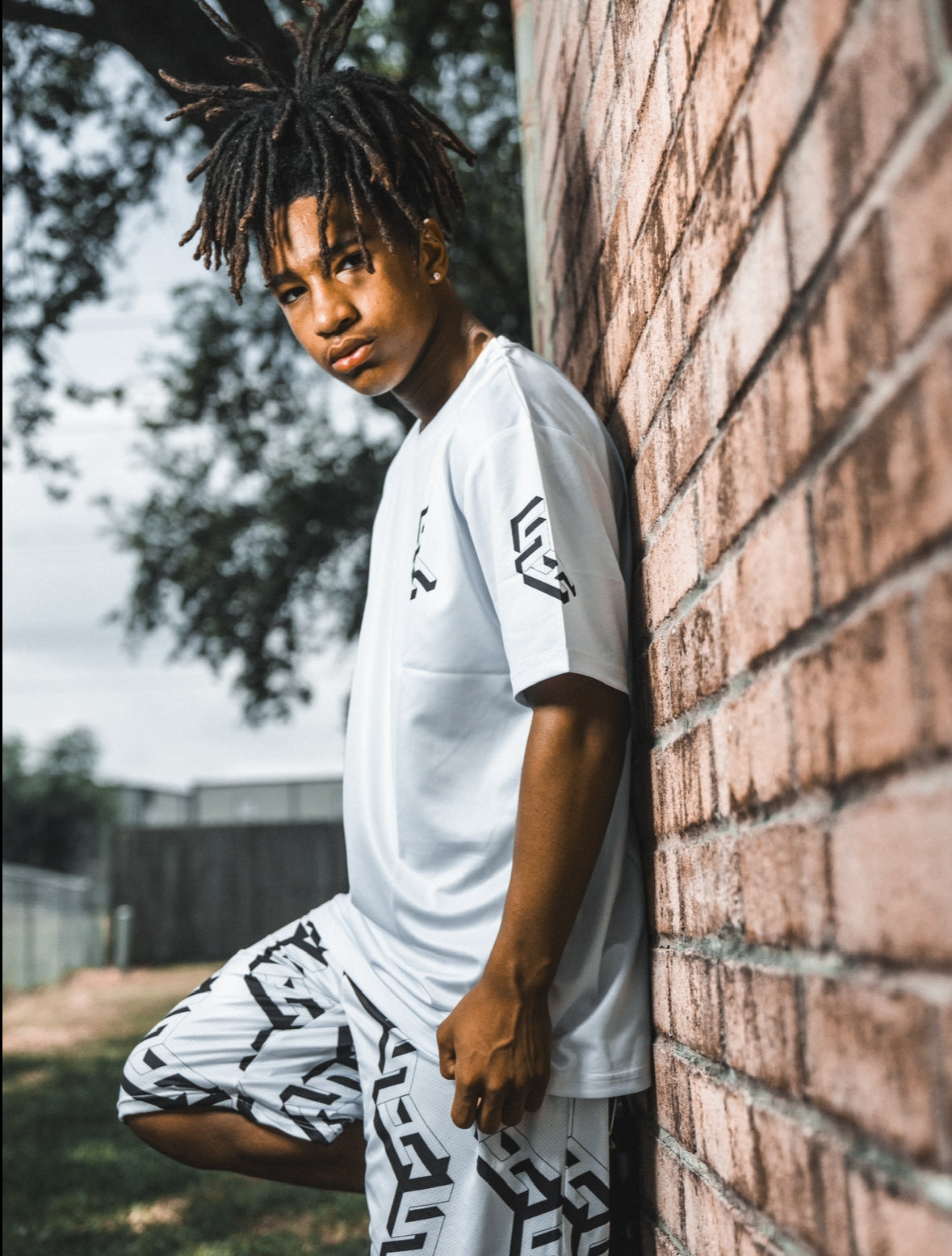 Monogram SH Logo light Mesh Shorts