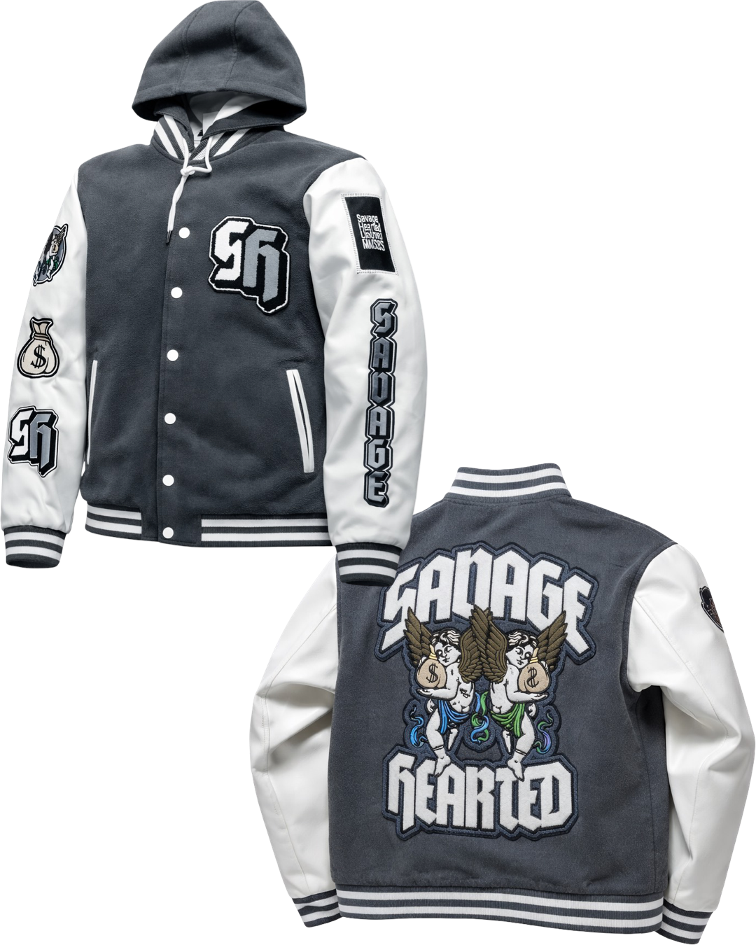 TREASURE ソウルコンLIMITED VARSITY JACKET Loyal to the bag Varsity Jacket – Savage Hearted Clothing