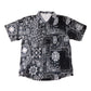 Paisley Black & white Button up shirt
