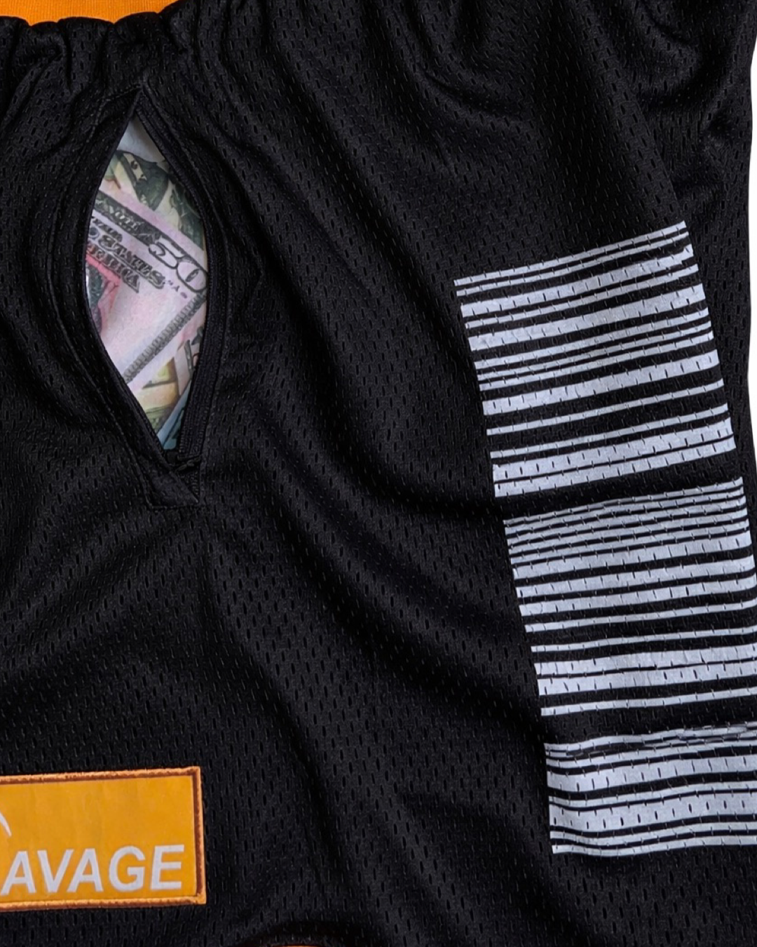 Too Fresh Black - Premium Mesh Shorts double layer