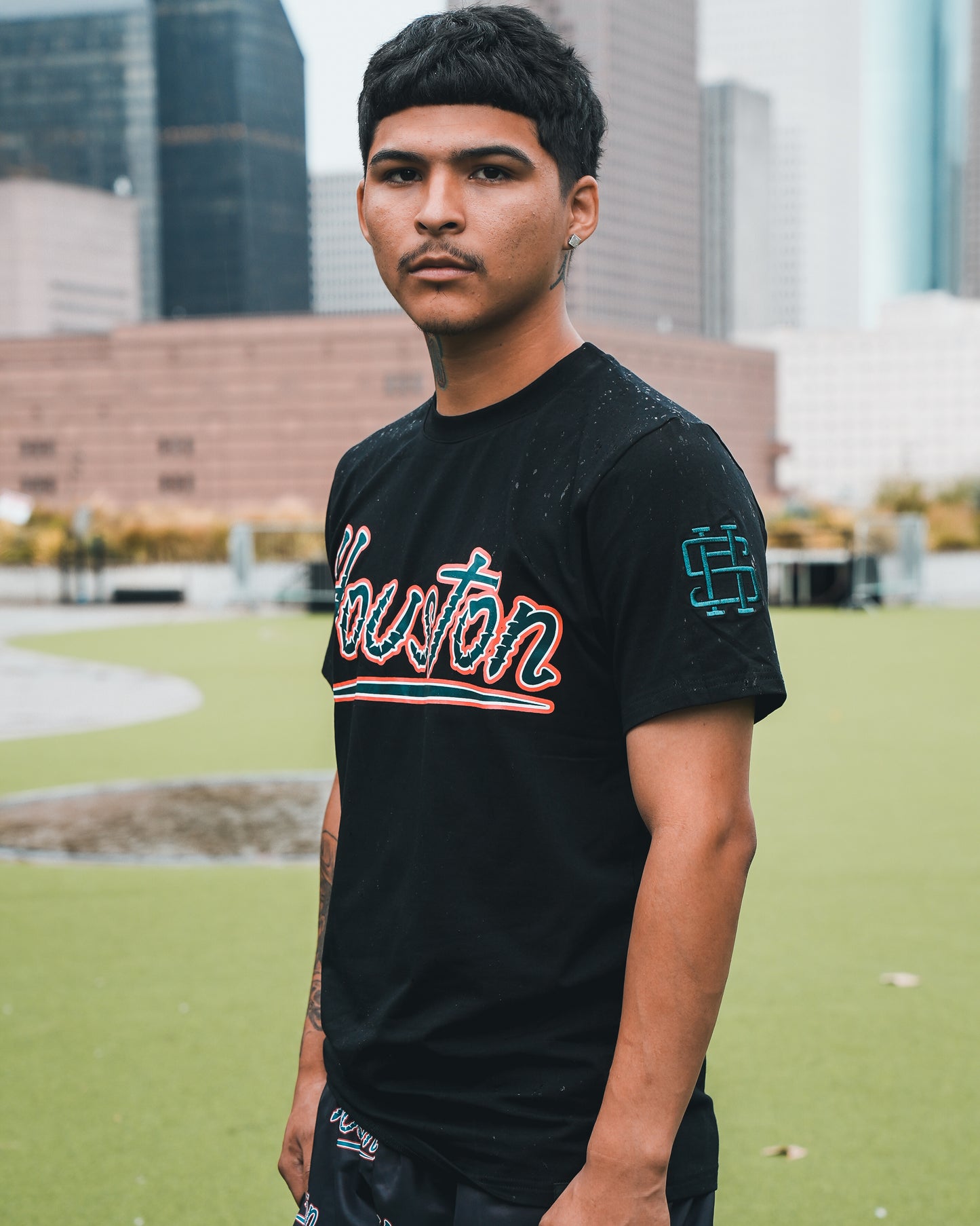 Houston screws Premium Shirt Green,white & red