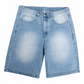 Savage hearted Rhinestone Blue Jean shorts