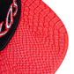 Texas screws Black & Red Snapback hat