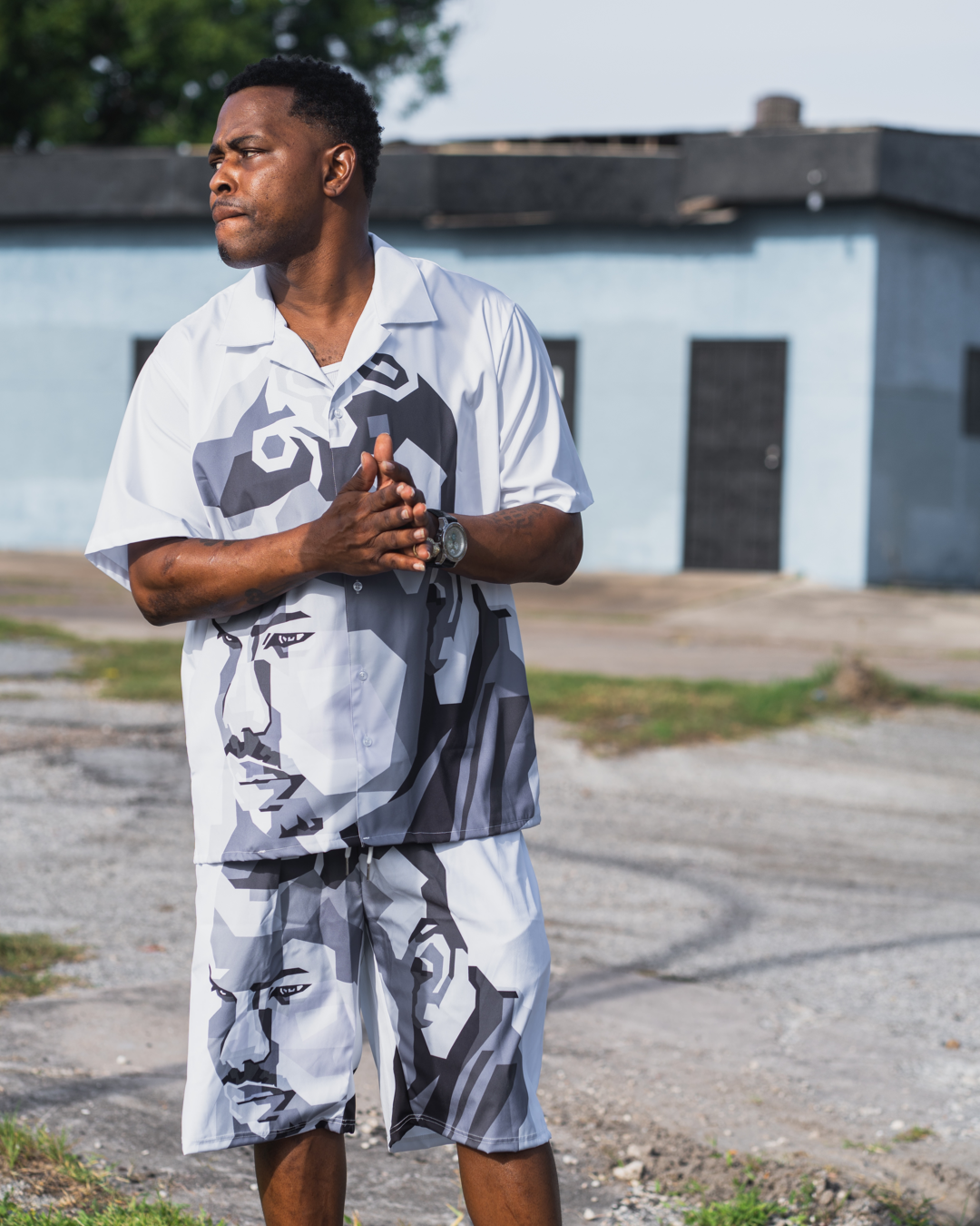 Dj screw Button up combo set