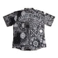 Paisley Black & white Button up shirt