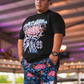 Savage Brain light mesh shorts