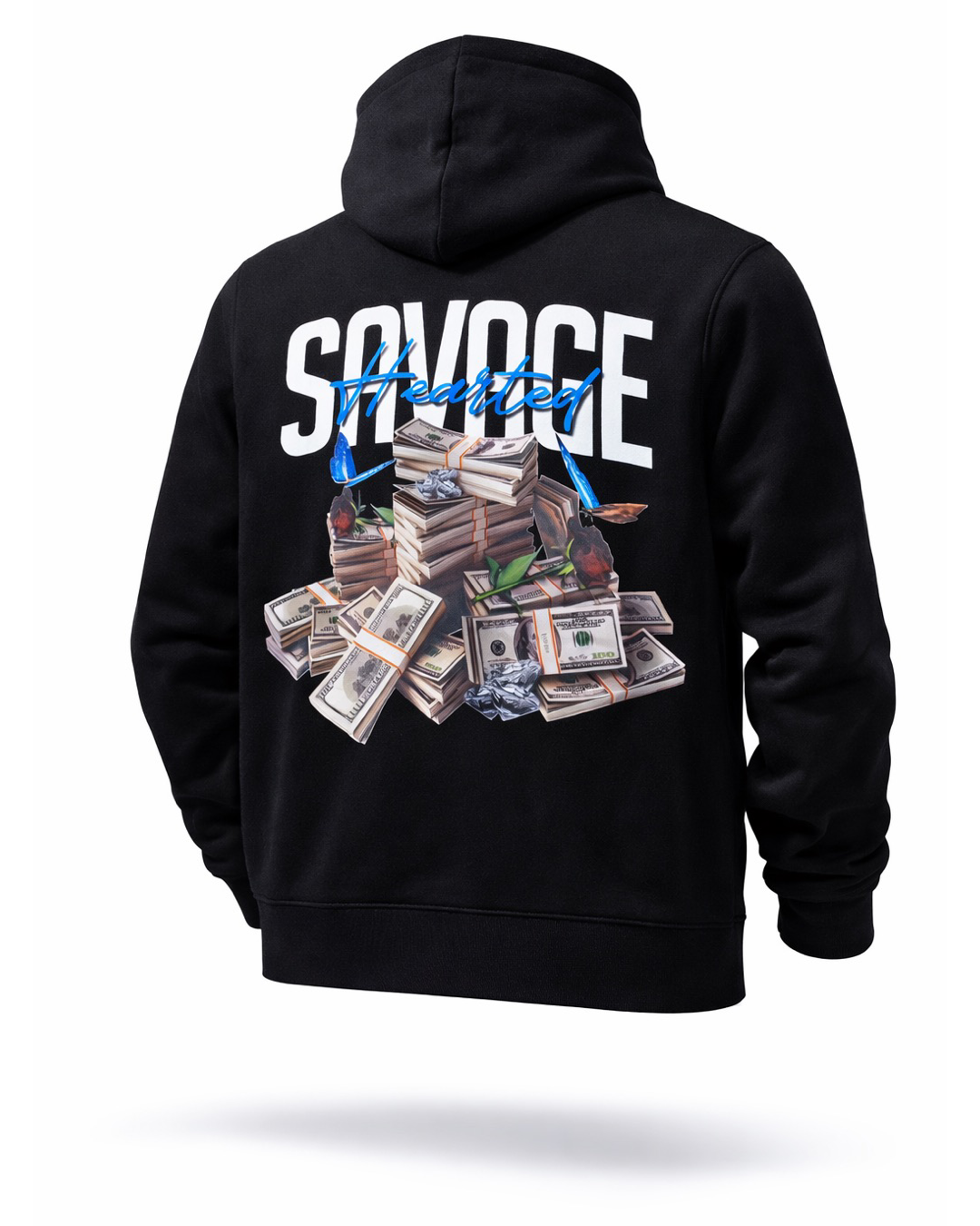 Savage hearted bold hoodie