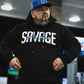 Savage hearted bold hoodie