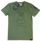 Savage Hearted Logo Embossed Premium Shirt (Army Green)