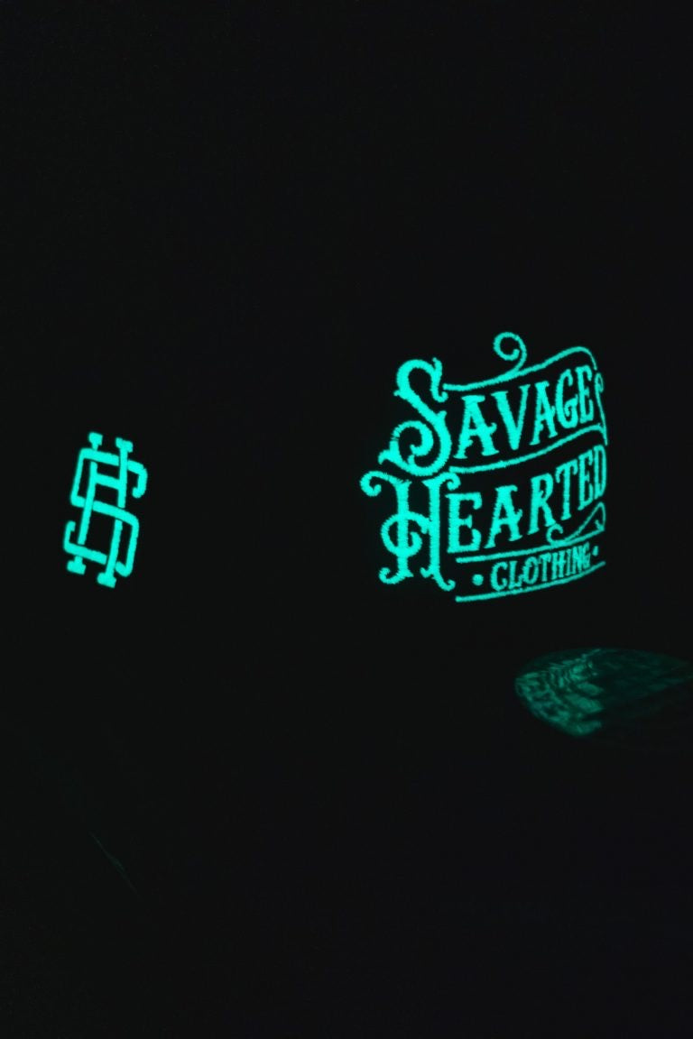 Glow in the dark vintage combo set with SnapBack hat